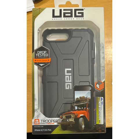 UAG iPhone 8/7S/7 Plus  (5.5") Trooper - Black