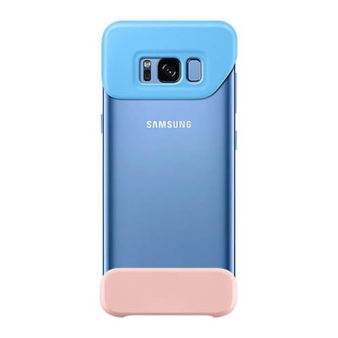 2-Piece Back Cover case for Samsung Galaxy S8 -Blue