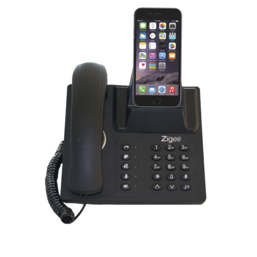 Zigee Bluetooth Deskphone Docking Station for Smartphone