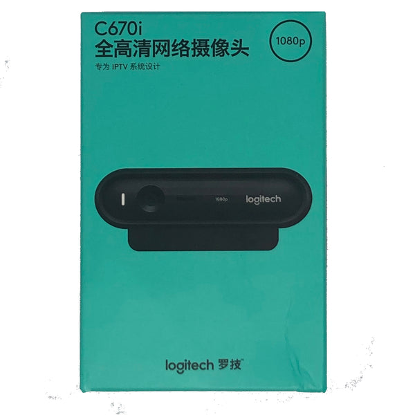 Logitech C670i IPTV Digital Video Webcam HD 1080p Desktop Camera w/Mic 30FPS