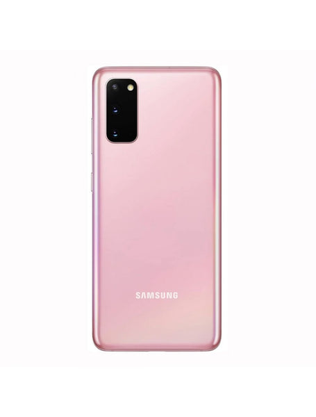 Samsung Galaxy S20 5G - 6.2" screen   128GB/12GB RAM  64MP Cameta VF  Smartphone in  Pink