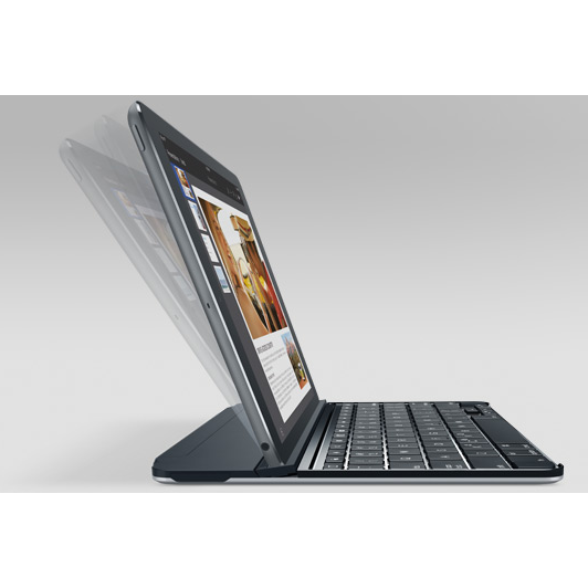 Logitech Ultrathin detachable alunimun Keyboard Case Cover for iPad air 2 Grey - :) Phoneinc