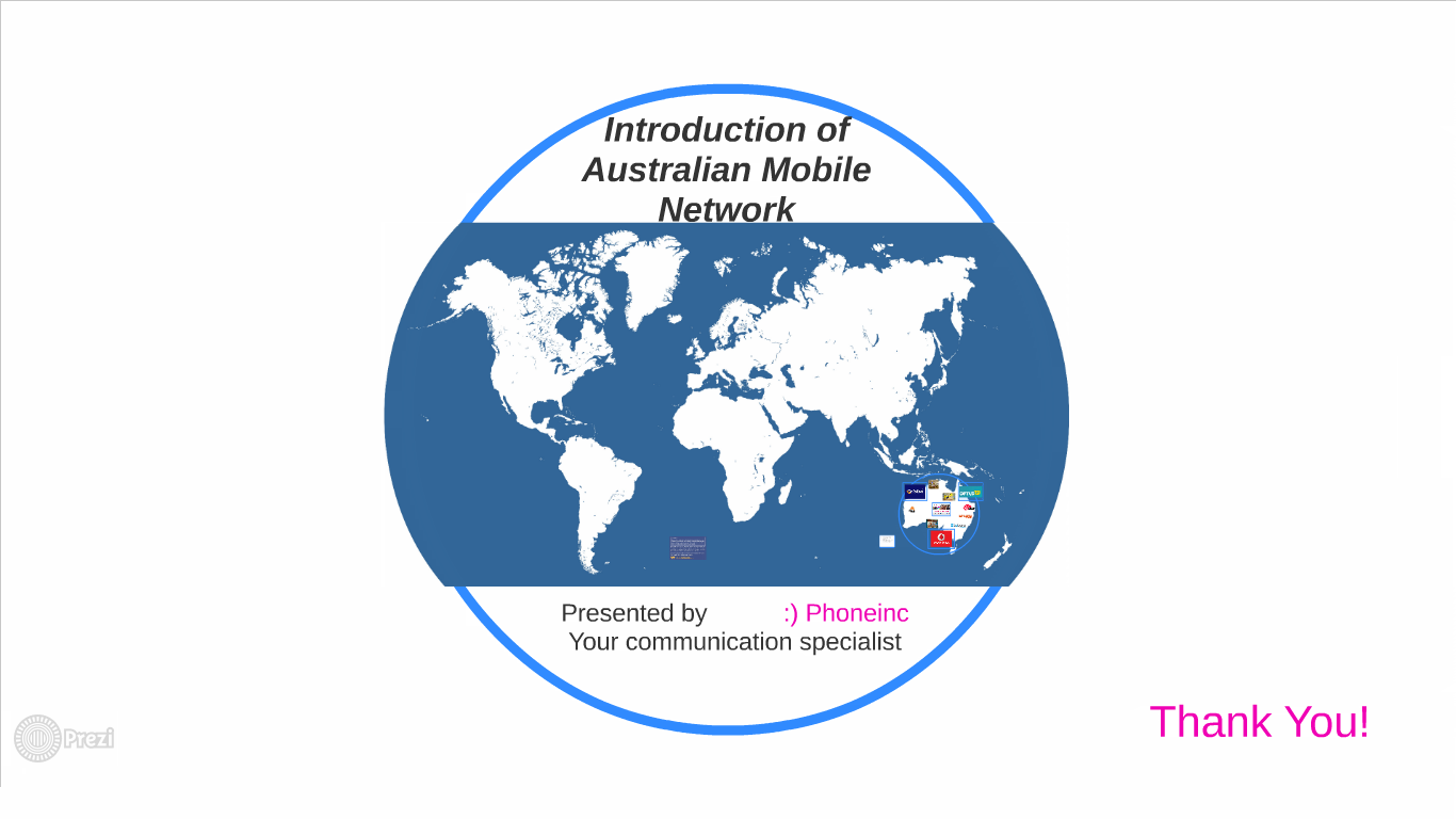 Introduction of Australian Mobile Network