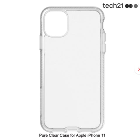 Tech21 Pure Clear for iPhone 11/XR (6.1")