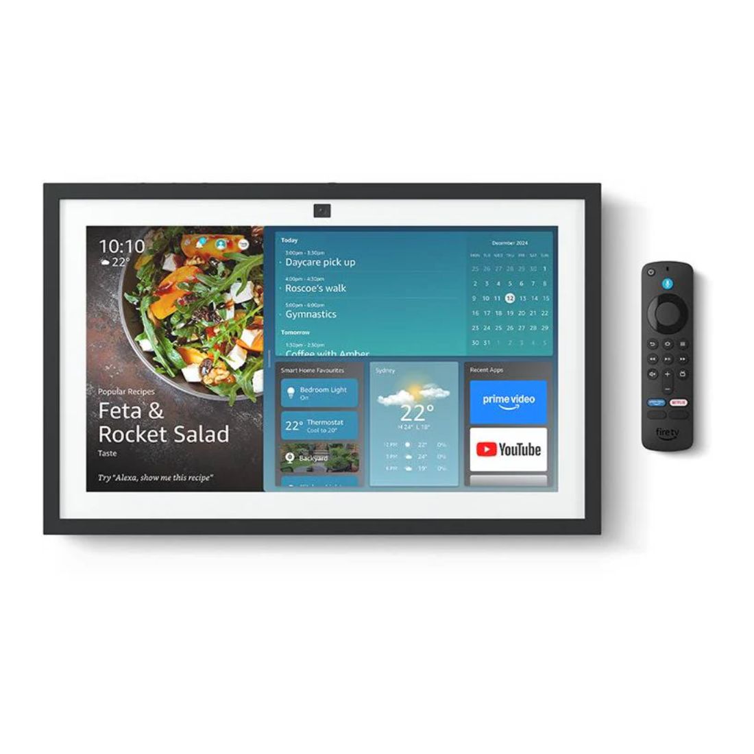 Amazon Echo Show 15 (2nd Gen) w/ Remote - Black