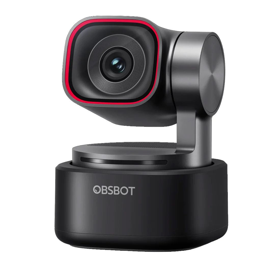 OBSBOT Tiny 3 AI-Powered Spatial Audio 4K PTZ Webcam w/ VOX SE Mic Combo - Black