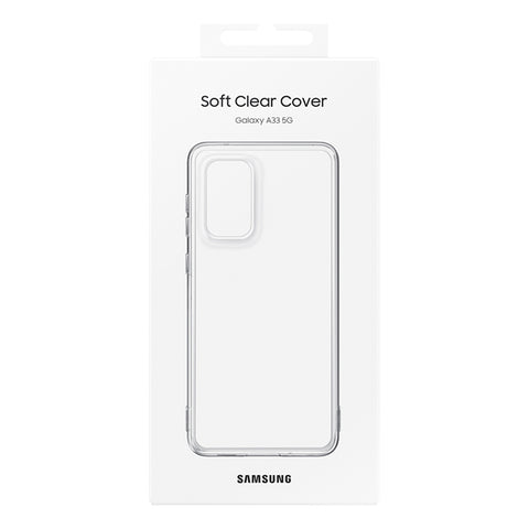 Samsung Galaxy A33 5G Soft Clear Cover EF-QA336TTEGWW - Clear