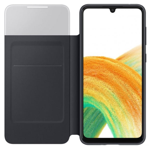 Samsung Galaxy A33 5G Smart S View Wallet Cover - Black