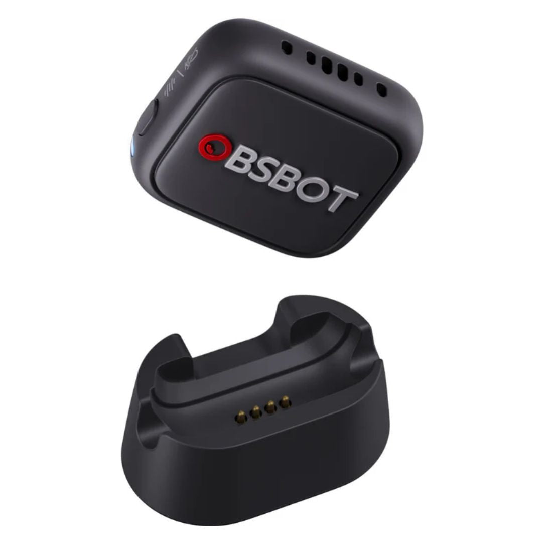 OBSBOT Tiny 3 AI-Powered Spatial Audio 4K PTZ Webcam w/ VOX SE Mic Combo - Black