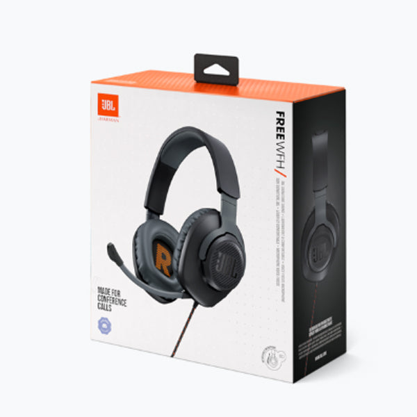 JBL Free WFH Wired over-ear headset with detachable mic
