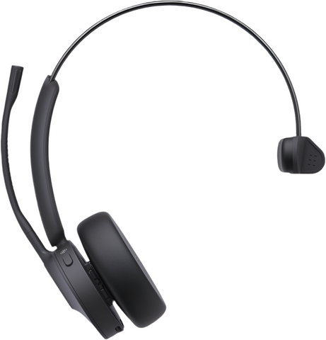 Yealink BH70 Bluetooth Wireless Mono Headset UC USB-A Microsoft Teams & UC Certified 3-Mic Noise Cancellation 35 Hours Talk TimeWearing Comfort