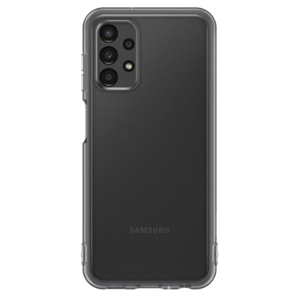 Samsung Galaxy Soft Clear Cover - Black for Galaxy A13  or Galaxy A13 5G
