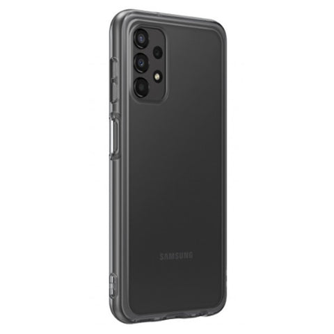 Samsung Galaxy Soft Clear Cover - Black for Galaxy A13  or Galaxy A13 5G