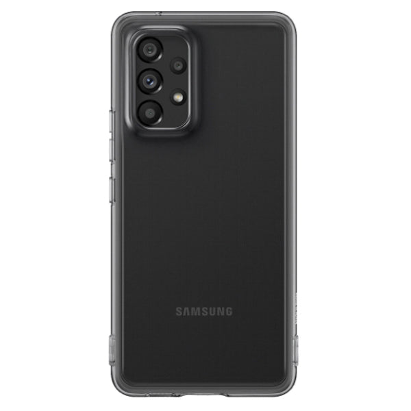 Samsung Galaxy A53 5G Soft Clear Cover - Black or Clear