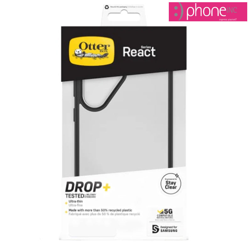 OtterBox React Case Samsung Galaxy S23 (6.1") - Clear/Black