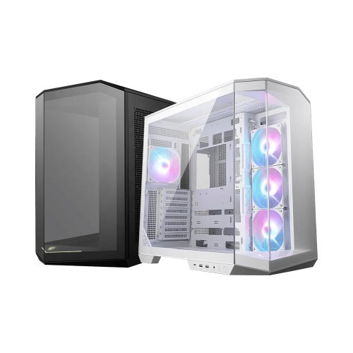MSI  Micro ATX Case / 2 x USB 5Gbps  / 1x USB C 20Gbps / 1 x Audio-Out / Mic / / 3x 2.5" / 2x 3.5" / Micro ATX / Mini ITX