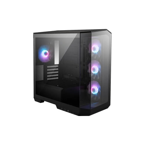 MSI  Micro ATX Case / 1x USB 3.2 / 2x USB 2.0 / 1x Audio / 1x Mic / 4x PCI-E / 2x 2.5" / 2x 3.5" / Micro ATX / Mini ITX(LS)