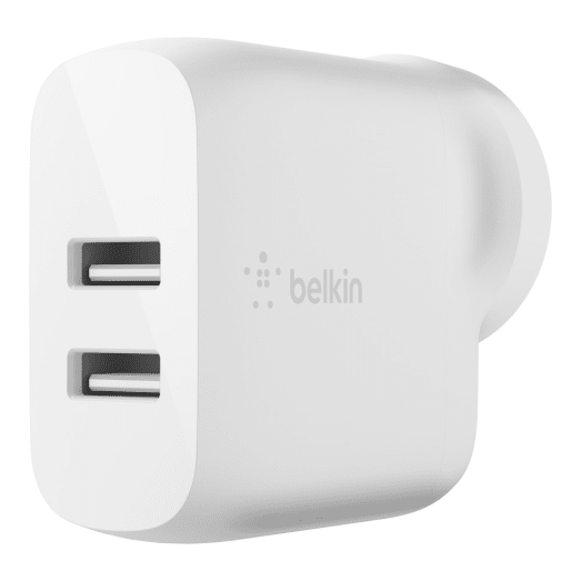 Belkin BOOSTCHARGE Dual USB-A Wall Charger 24W