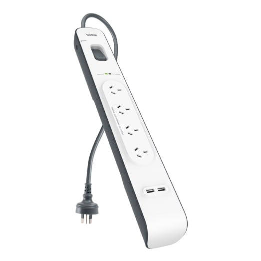 Belkin 2.4 Amp 4-Outlet with 2 USB Ports Surge Board