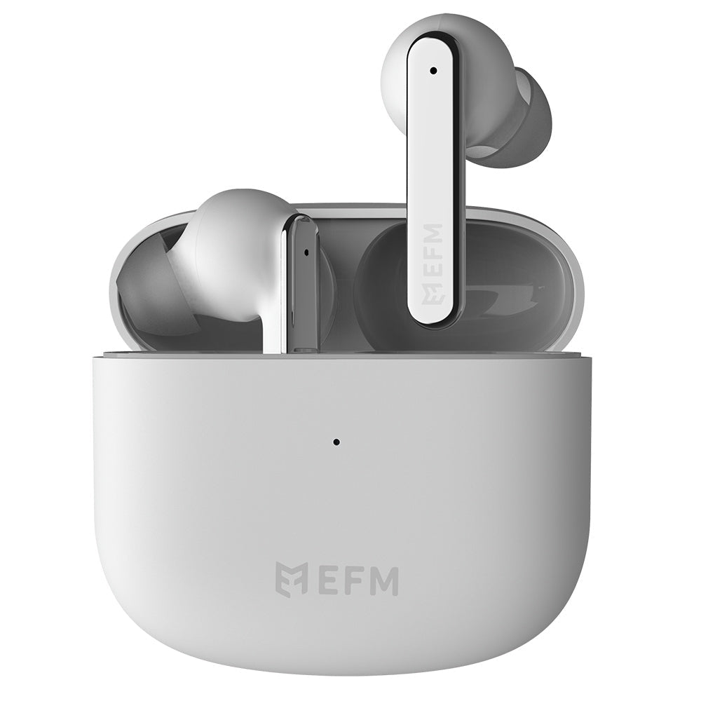 EFM TWS Detroit Earbuds With Wireless Charging White Phoneinc