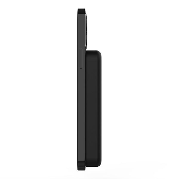 EFM FLUX 5000mAh Wireless Power Bank With Magnetic Alignment-Charcoal
