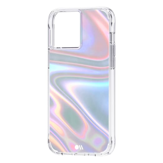 Case-Mate Soap Bubble Case Antimicrobial - For iPhone 13 Pro Max (6.7") - Iridescent