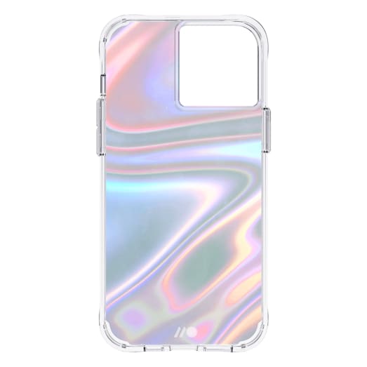 Case-Mate Soap Bubble Case Antimicrobial - For iPhone 13 Pro Max (6.7") - Iridescent