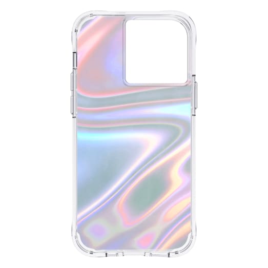 Case-Mate Soap Bubble Case Antimicrobial - For iPhone 13 Pro (6.1" Pro) - Iridescent