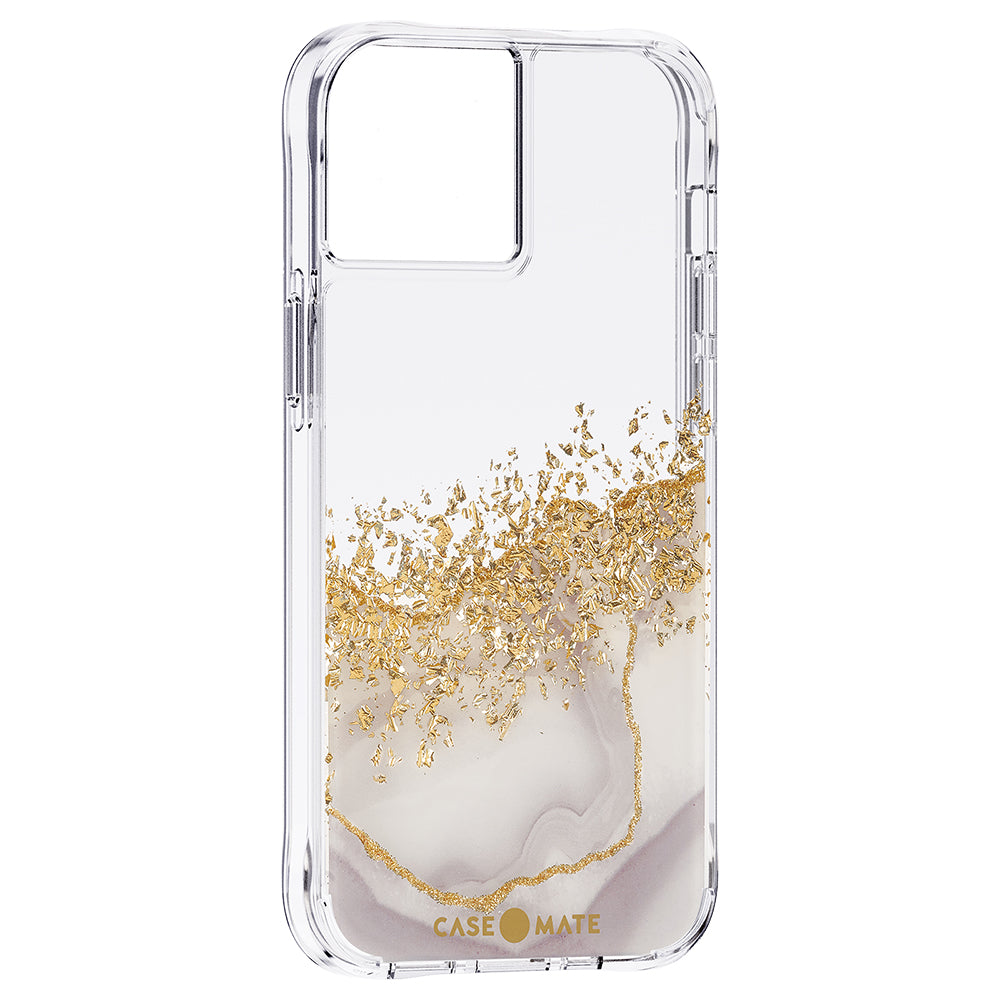 Case-Mate Karat Marble Case Antimicrobial - For iPhone 13 (6.1")