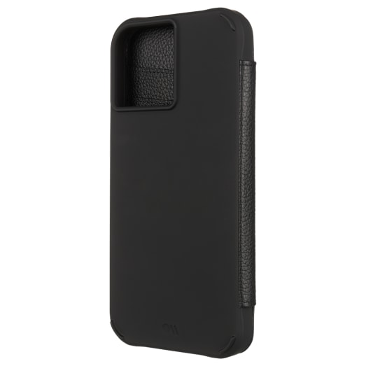 Case-Mate Tough Wallet Folio Case w/MagSafe - For iPhone 13 Pro Max (6.7") - Black