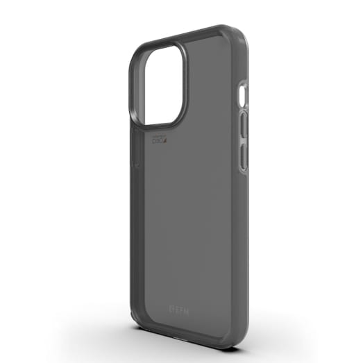 EFM Alaska Case Armour with D3O Crystalex - For iPhone 13 Pro (6.1" Pro) - Smoke Black - Black / Grey