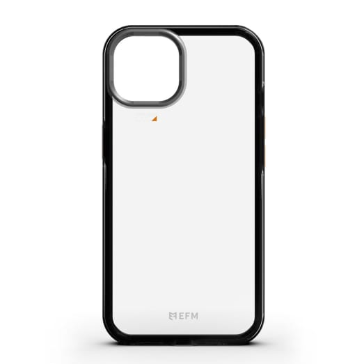 EFM Aspen Case Armour with D3O 5G Signal Plus - For iPhone 13 (6.1") - Slate Clear - Clear/Slate Grey