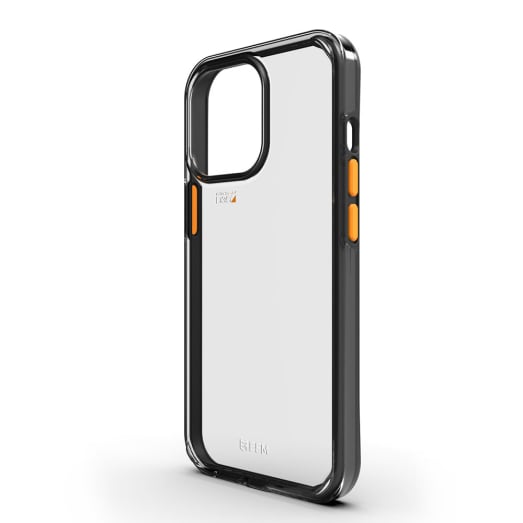 EFM Aspen Case Armour with D3O 5G Signal Plus - For iPhone 13 Pro (6.1" Pro) - Slate Clear - Clear/Slate Grey