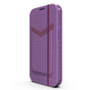 EFM Miami Leather Wallet Case Armour with D3O  For iPhone 13 (6.1") - Violet Hue