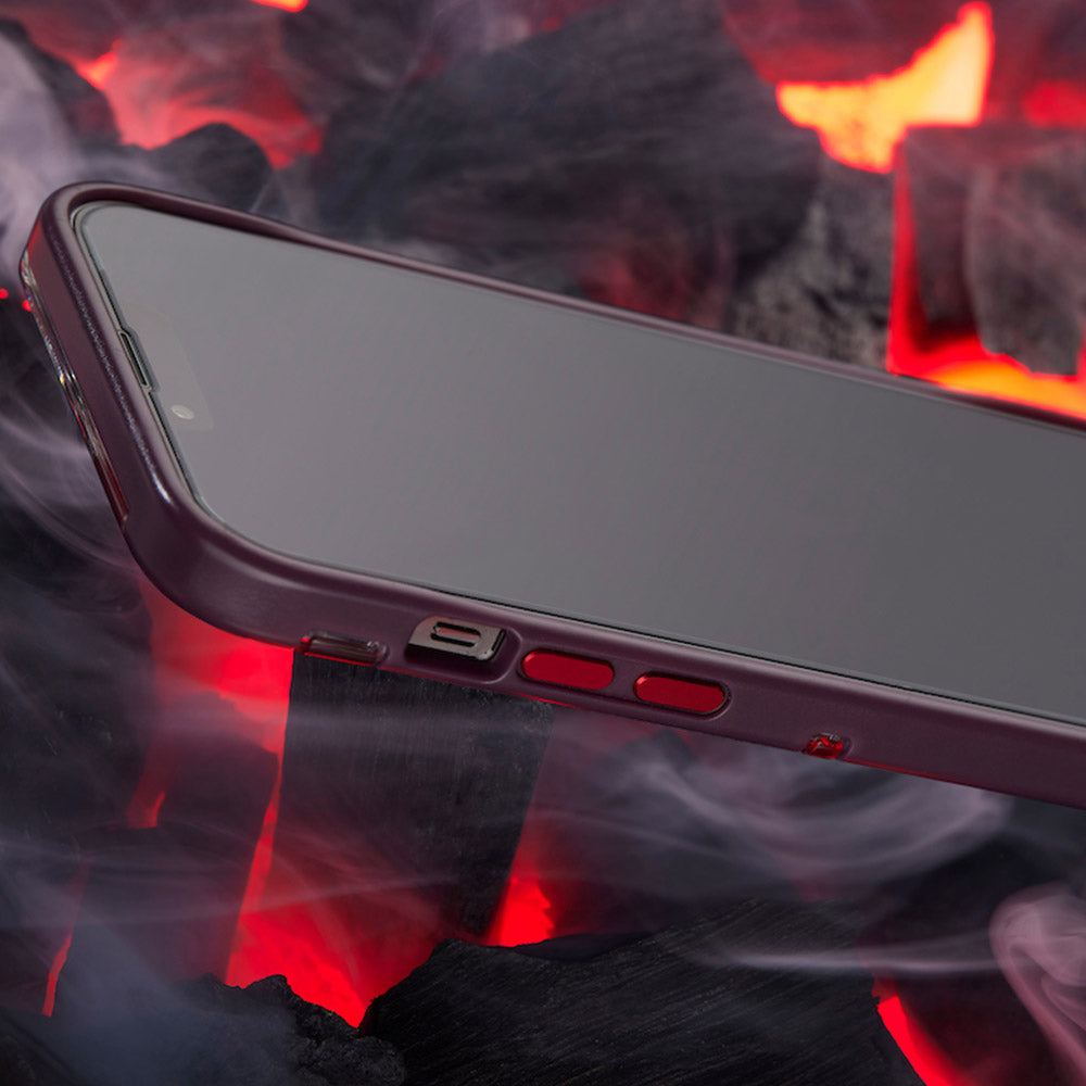 EFM Cayman Case Armour with D3O Crystalex - For iPhone 13 Pro (6.1" Pro) - Thermo Fire