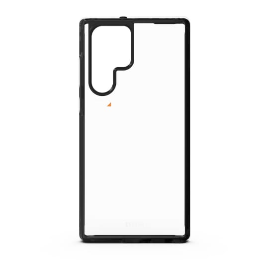 EFM Aspen Case Armour with D3O 5G Signal Plus - For Samsung Galaxy S22 Ultra (6.8) - Slate Clear - Clear/Slate Grey