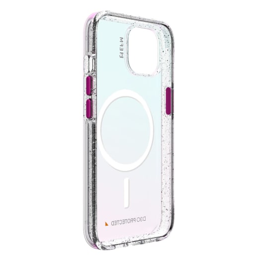 EFM Aspen Case Armour with D3O Crystalex - For iPhone 14 Plus (6.7") - Glitter Pearl