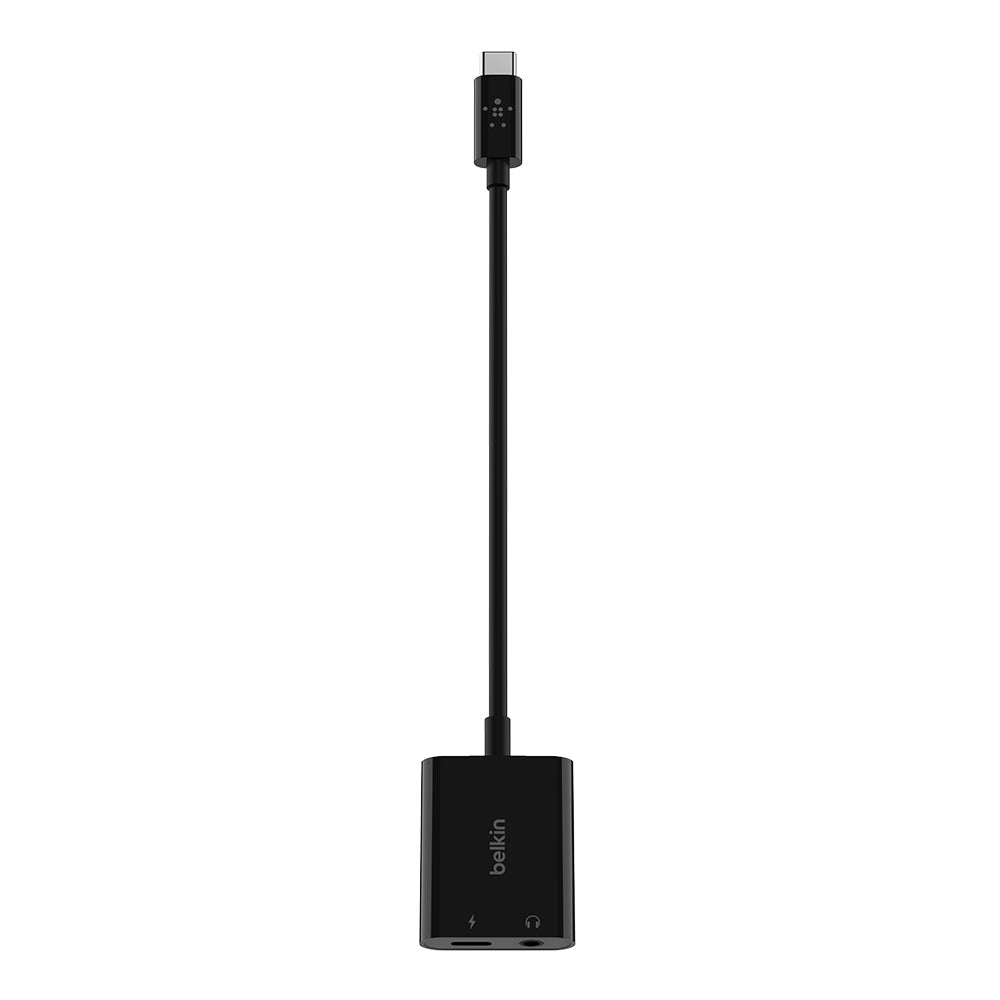 Belkin ROCKSTAR - 3.5mm Audio plus USB-C Charge Adapter