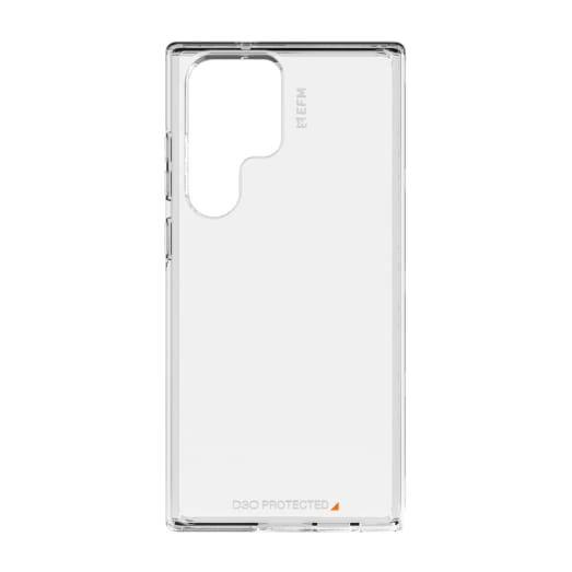 EFM Alta Case Armour with D3O Crystalex - For Samsung Galaxy S23 Ultra - Crystal Clear - Clear