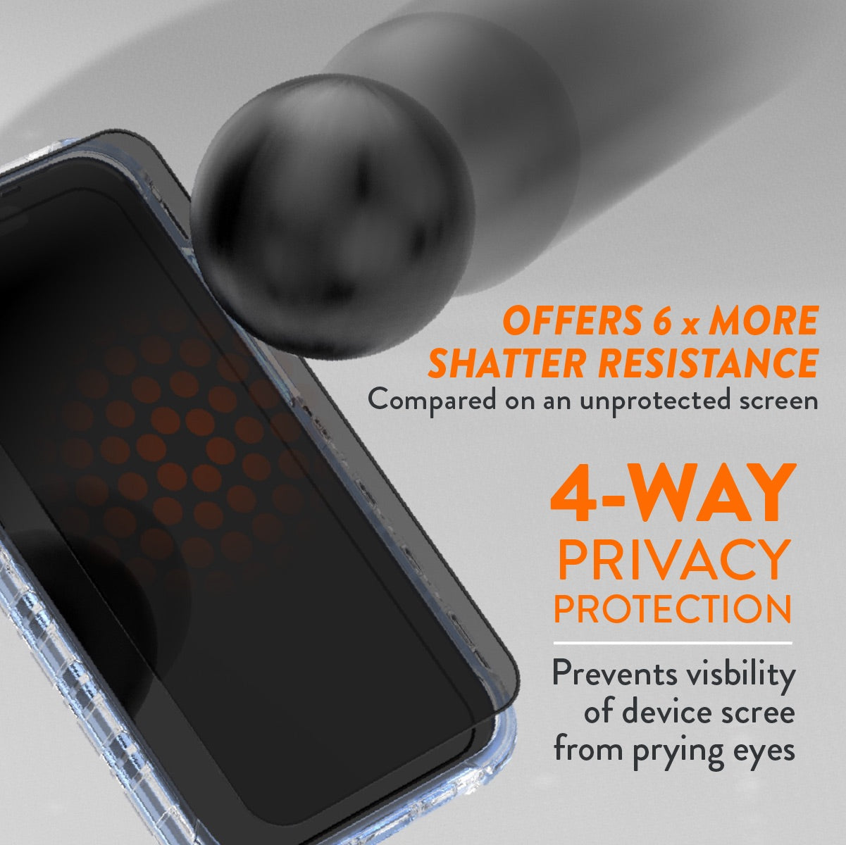 EFM Privacy Glass Screen Armour - For iPhone 15 Pro Max
