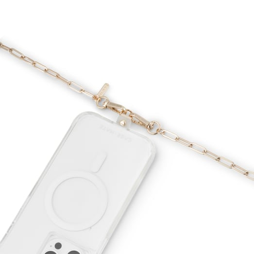 Case-Mate Phone Crossbody - Gold Chain - Gold