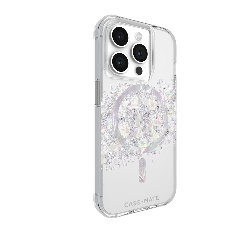 Case-Mate Karat MagSafe Case - For iPhone 15 Pro - Touch of Pearl