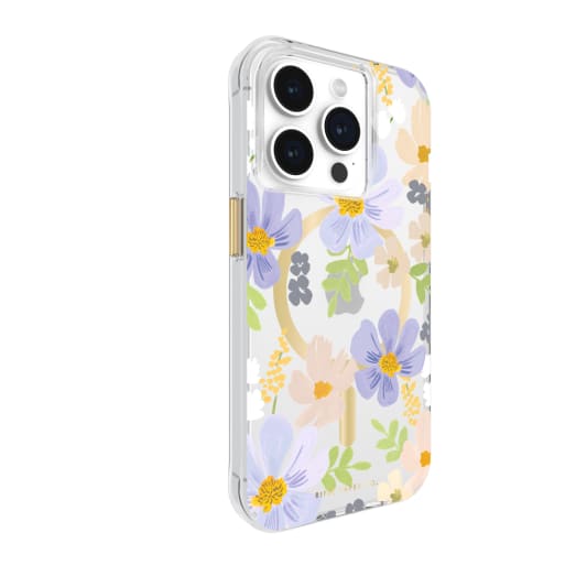 Case-Mate Rifle Paper MagSafe Case - For iPhone 15 Pro - Pastel Marguerite - Multi