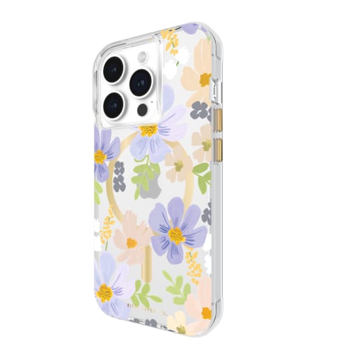 Case-Mate Rifle Paper MagSafe Case - For iPhone 15 Pro - Pastel Marguerite - Multi