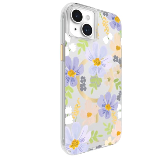 Case-Mate Rifle Paper MagSafe Case - For iPhone 15 Plus - Pastel Marguerite - Multi