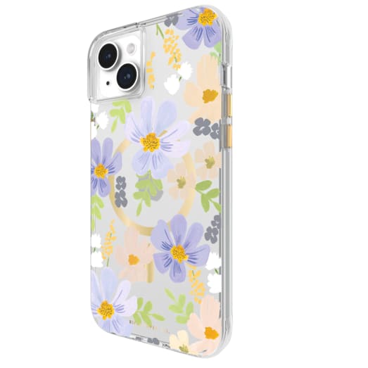 Case-Mate Rifle Paper MagSafe Case - For iPhone 15 Plus - Pastel Marguerite - Multi