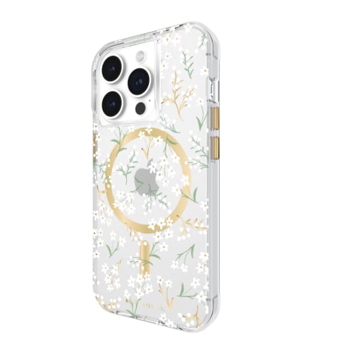 Case-Mate Rifle Paper MagSafe Case - For iPhone 15 Pro - Petite Fleurs - Multi