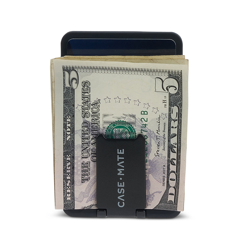 Case-Mate Magnetic 3 in 1 Wallet Case - For MagSafe - Black