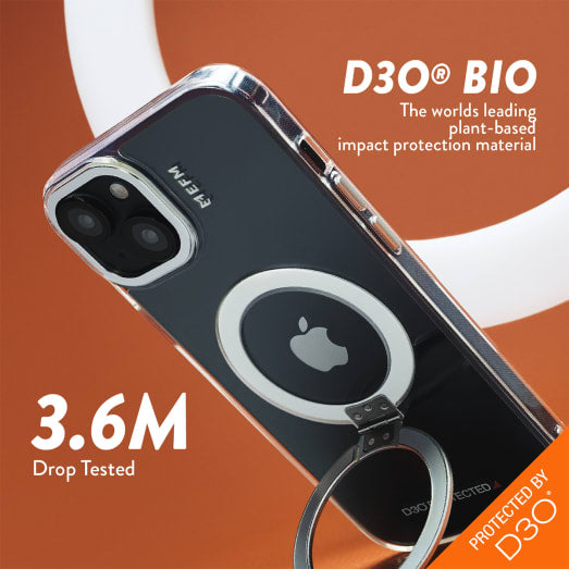 EFM Alta Case Armour with D3O BIO - For iPhone 15 - Clear