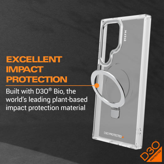 EFM Alta Case Armour with D3O BIO - For Samsung Galaxy S24 Ultra - Clear